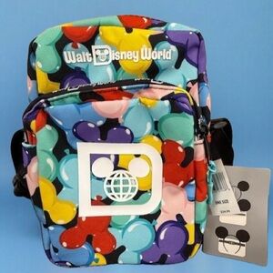 Disney Parks Walt Disney World Balloon Crossbody Bag with Ear Holder
